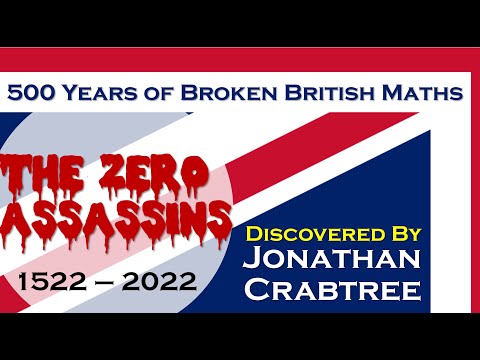 Zero Assassins on Trial for 500 Years of Broken British Maths! See the Evidence &amp; Give YOUR Verdict!