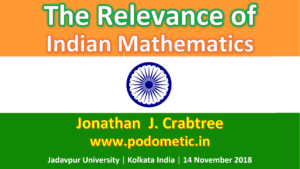 The Relevance of Indian Mathematics